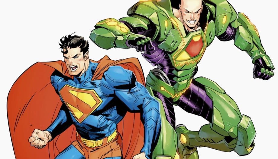 Man Of Tomorrow Official Camera Department Art Features New Look At Lex Luthor & The Man Of Steel