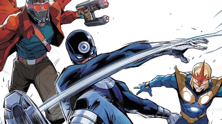Marvel Gold '76 Will Pit Bullseye Against Jack of Hearts, Nova, And Star-Lord This September