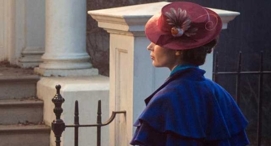 MARY POPPINS RETURNS In This First Official Image Of Emily Blunt As The Magical Nanny