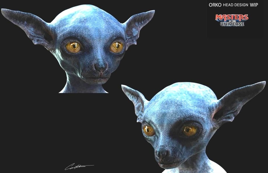 Masters Of The Universe Concept Art Reveals Some Very Different Early Designs For Orko
