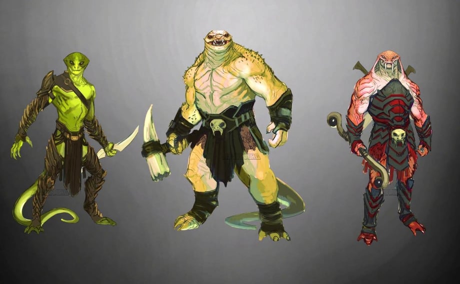Masters Of The Universe Concept Art Reveals That The Snake Men Were Originally Going To Feature