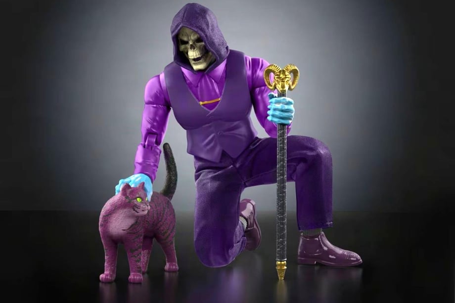 Masters Of The Universe: Mattel Unveils "Dream Date" Skeletor Figure; Concept Art Features Battle Cat Designs