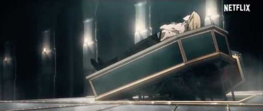 Netflix's CASTLEVANIA Animated Series Gets A Bloody First Teaser Trailer; Premiere Date Revealed