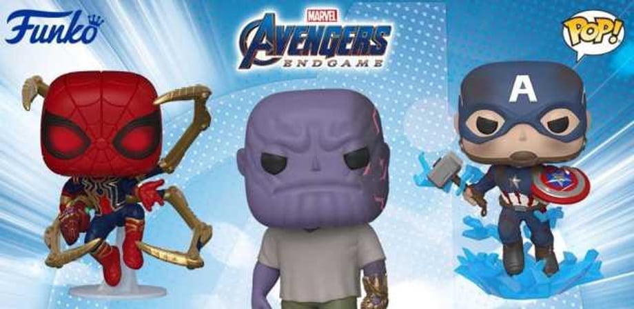 New AVENGERS: ENDGAME Funko POPS Feature Cap Wielding Mjölnir, Gamer Korg, Casual Thanos And More