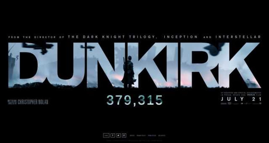 New DUNKIRK Trailer Teases A Tense WWII Action Epic From THE DARK KNIGHT Director Christopher Nolan