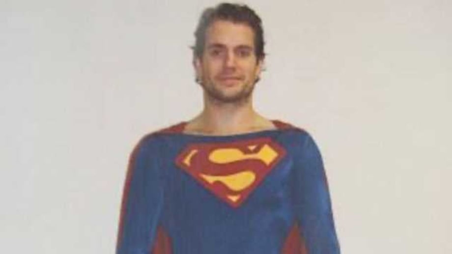 New Image Of Henry Cavill in Christopher Reeve's Superman Suit For MAN OF STEEL Audition Surfaces