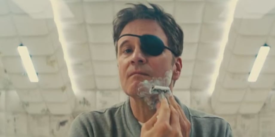New KINGSMAN: THE GOLDEN CIRCLE Theater Standee Provides A Glimpse Of Harry Hart's New Look