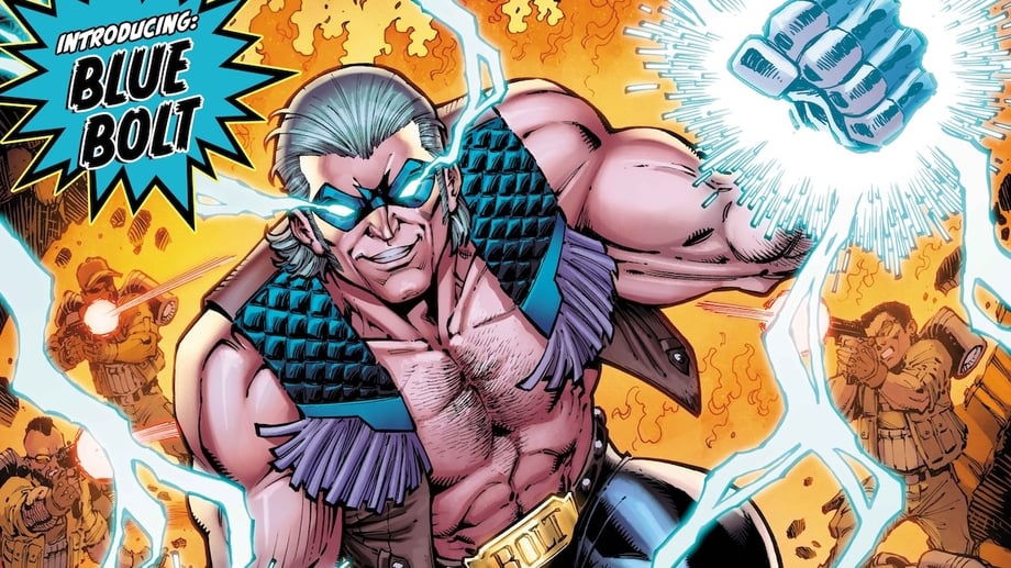 New WEST COAST AVENGERS Comic Will Introduce Blue Bolt "The Biggest Jerk In The Entire Marvel Universe"