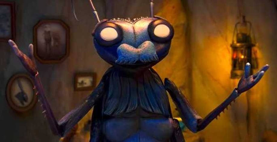 PINOCCHIO: Meet Sebastian J. Cricket In The First Teaser For Guillermo Del Toro's Animated Adaptation