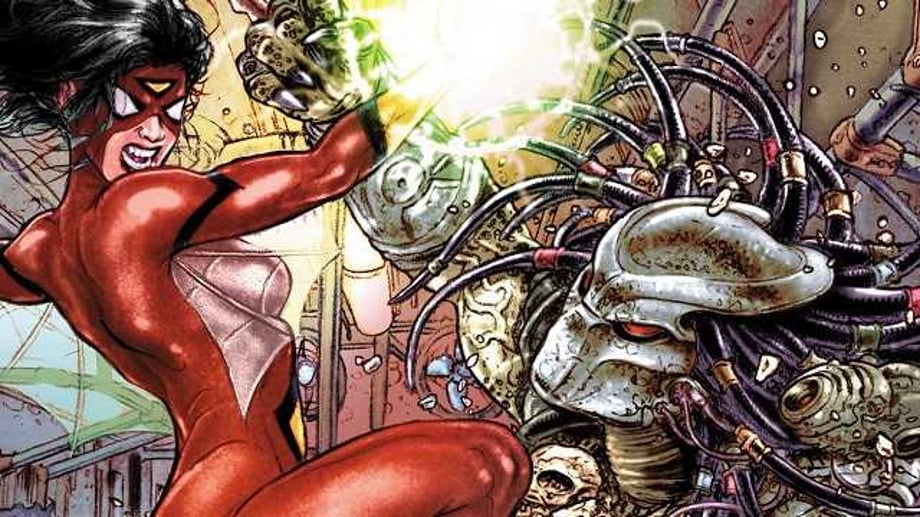 PREDATOR Variant Covers See The Iconic Alien Battling Spider-Man, Valkyrie, The Fantastic Four, And More