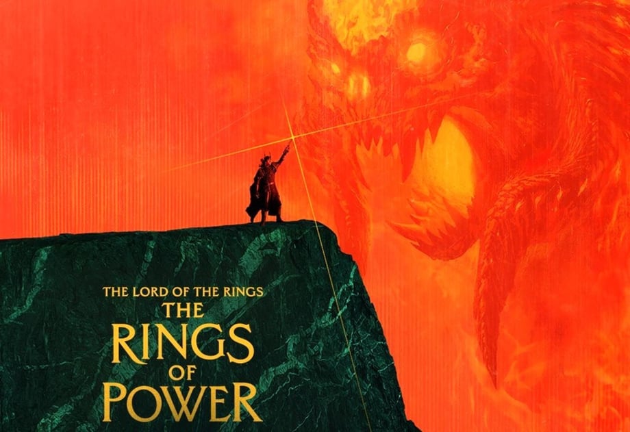 Sauron Faces The Balrog On New The Lord Of The Rings: The Rings Of Power Season 3 Poster