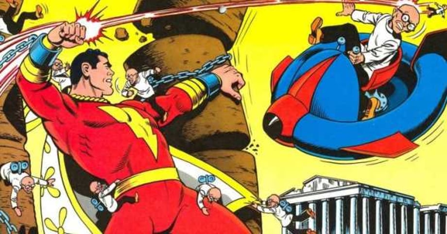 SHAZAM Faces-Off Against Mark Strong's Doctor Sivana In Another BTS Video From The Toronto Set