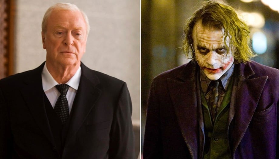 Sir Michael Caine On Late THE DARK KNIGHT Co-Star Heath Ledger's Take On The Joker: "I Was Terrified"