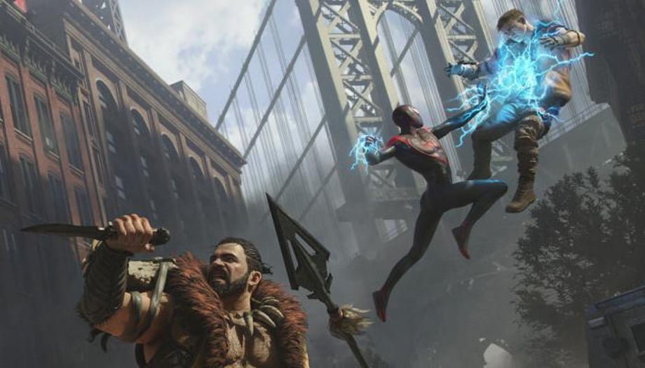SPIDER-MAN 2 New Look Unleashes The Video Game's Version Of Venom And Kraven The Hunter