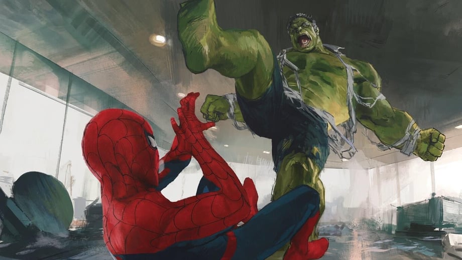 Spider-Man: Brand New Day Artbook Leak Reveals Epic Spoiler Showdown, Grey Hulk, Punisher, Peter/MJ & Villains