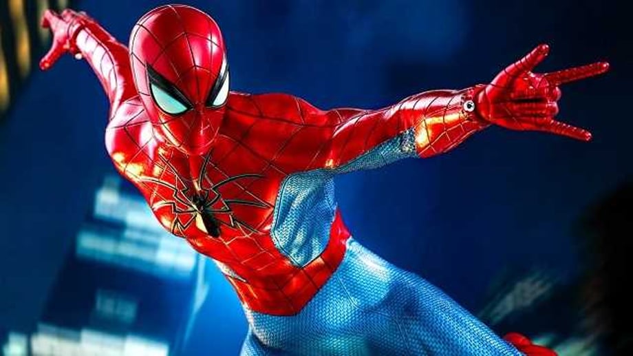 SPIDER-MAN PS4 Action Figure Features A Spectacular Look At Peter Parker's "Spider Armor - MK IV Suit"
