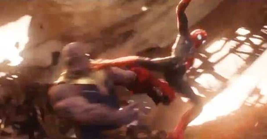 Spider-Man Takes The Fight To Thanos In This Latest International AVENGERS: INFINITY WAR TV Spot