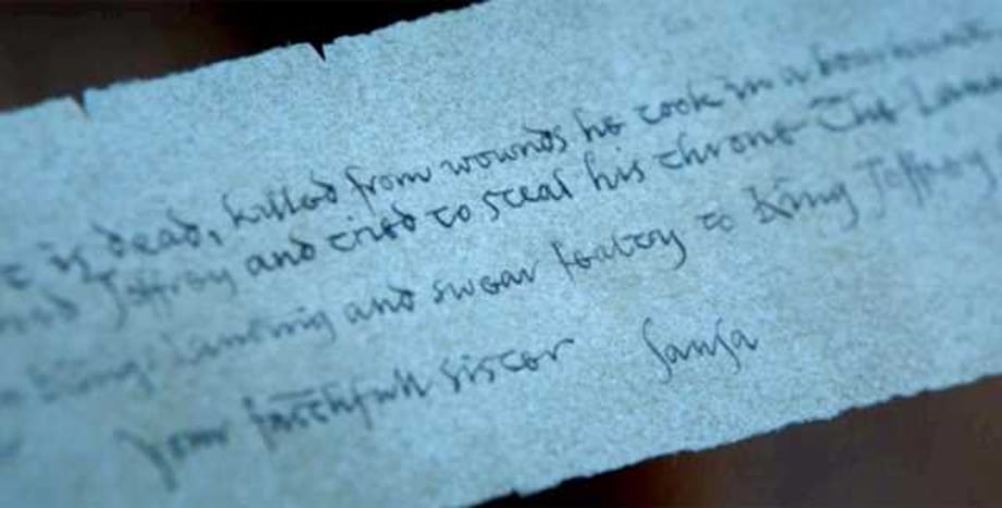 SPOILERS: Possible Significance Of That Scroll From Last Night's Episode Of GAME OF THRONES Revealed