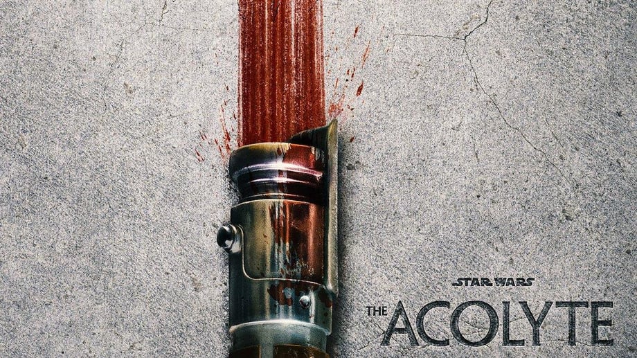 STAR WARS: THE ACOLYTE Gets A Bloody First Poster As Lucasfilm Reveals Premiere Date And Trailer Debut