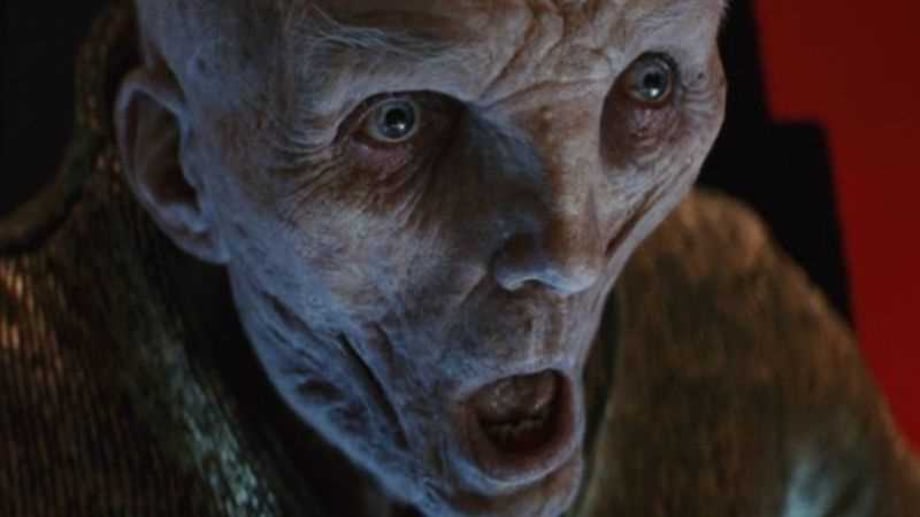 STAR WARS: THE LAST JEDI Star Andy Serkis Admits He Was "Gutted" When Rian Johnson Killed Snoke