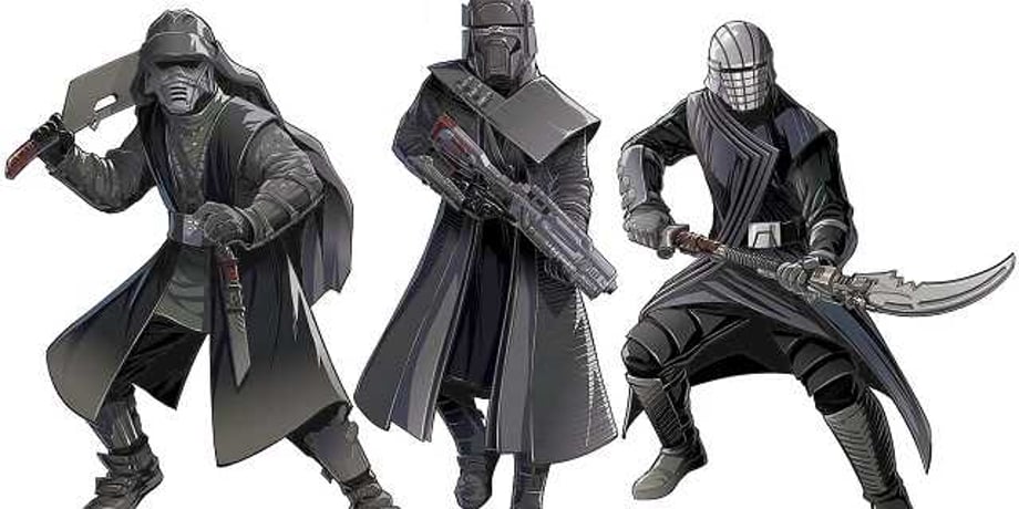 STAR WARS: THE RISE OF SKYWALKER - We May Not Get To See What's Beneath The Masks Of The Knights Of Ren