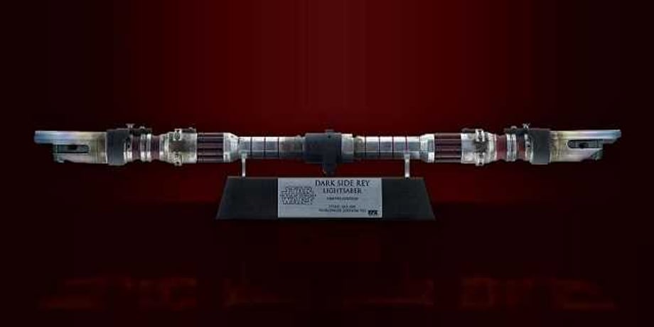 STAR WARS: THE RISE OF SKYWALKER "Dark Side Rey" Lightsaber Replica Reveals A Detailed Look At The Weapon