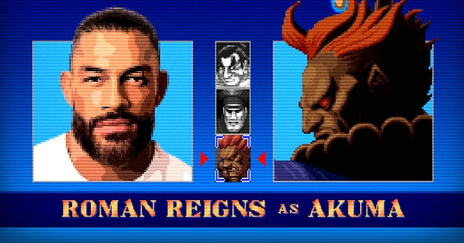 STREET FIGHTER Star Roman Reigns Teases His Tranformation Into Akuma In New Teaser