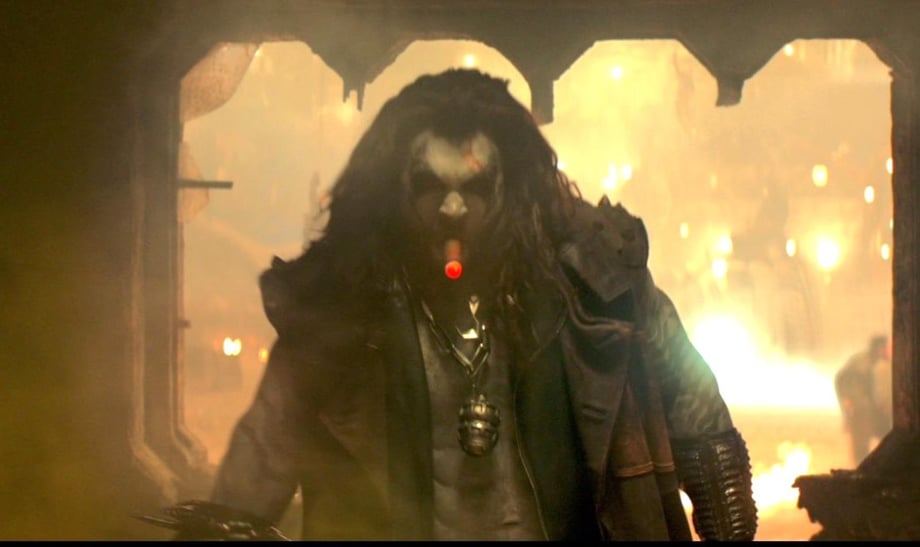 SUPERGIRL Star Jason Momoa Responds As Fans Get A First Look At Lobo: "I Am The Main Man"