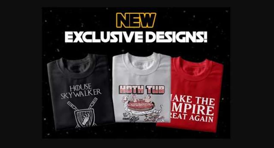SUPERHEROSTUFF Product Spotlight: Celebrate Force Friday With These Exclusive New STAR WARS T-Shirts