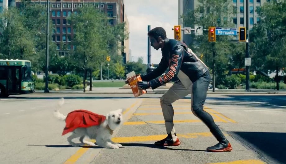 SUPERMAN: Edi Gathegi's Mr. Terrific Plays With Krypto In Fun New Footage