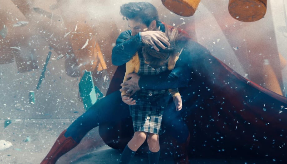 SUPERMAN Promo Art Reveals New Look At David Corenswet's Man Of Steel; Movie Said To Be "Very Jokey"