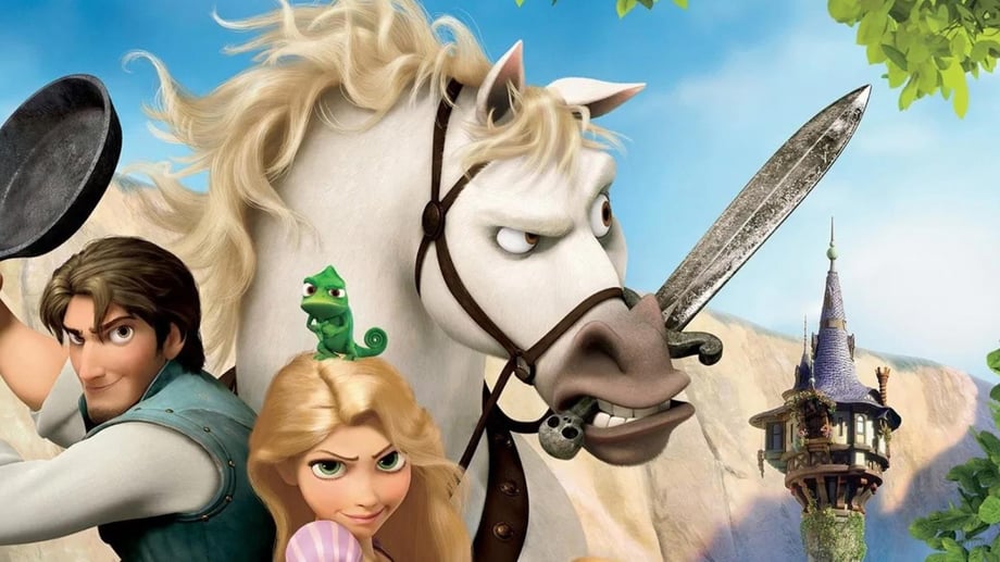 Tangled Set Video Reveals First Look At Maximus The Horse (And His Puppet Stand-In)