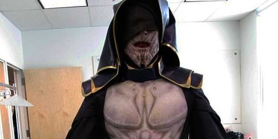 THE AVENGERS: New Behind The Scenes Photos Reveal How Alexis Denisof Was Transformed Into "The Other"