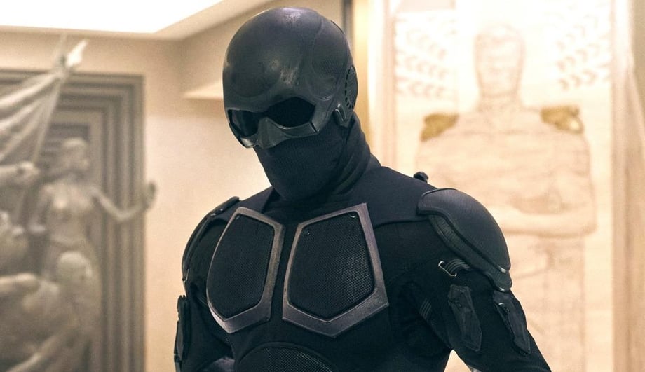 THE BOYS Actor Nathan Mitchell On Mysterious SUPERMAN [SPOILER]: "I Would Say It's A Version Of Black Noir"