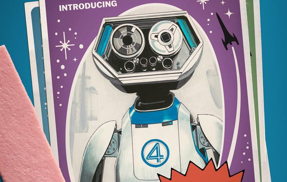 THE FANTASTIC FOUR: FIRST STEPS  - H.E.R.B.I.E. Voice Actor Revealed Along With New Look At The Robot