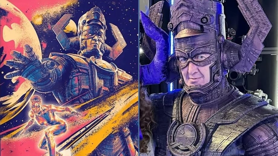THE FANTASTIC FOUR: FIRST STEPS: A First Look At Ralph Ineson's Practical Galactus Costume Has Been Revealed
