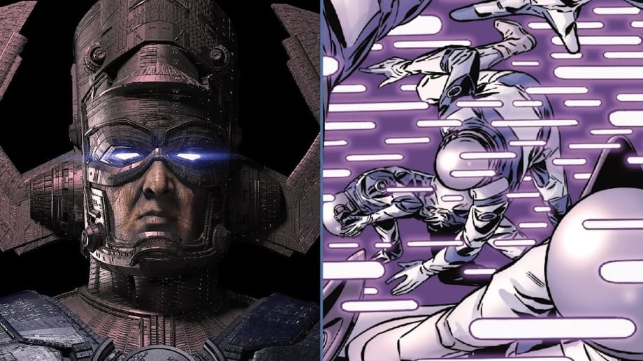 THE FANTASTIC FOUR: FIRST STEPS TV Spot Reveals New Look At Galactus; Tie-In Comic Reveals The Team's Origin