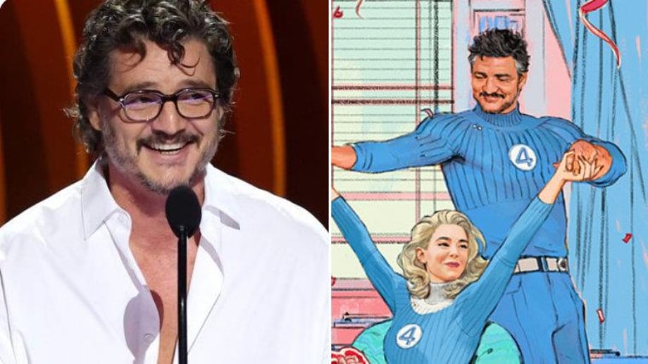 THE FANTASTIC FOUR Star Pedro Pascal Says He's "Beyond Excited" To Play Reed Richards In MCU Reboot