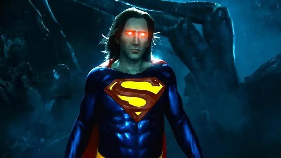 THE FLASH: Nicolas Cage Says It Was "Satisfying" To Cameo As SUPERMAN LIVES' Man Of Steel