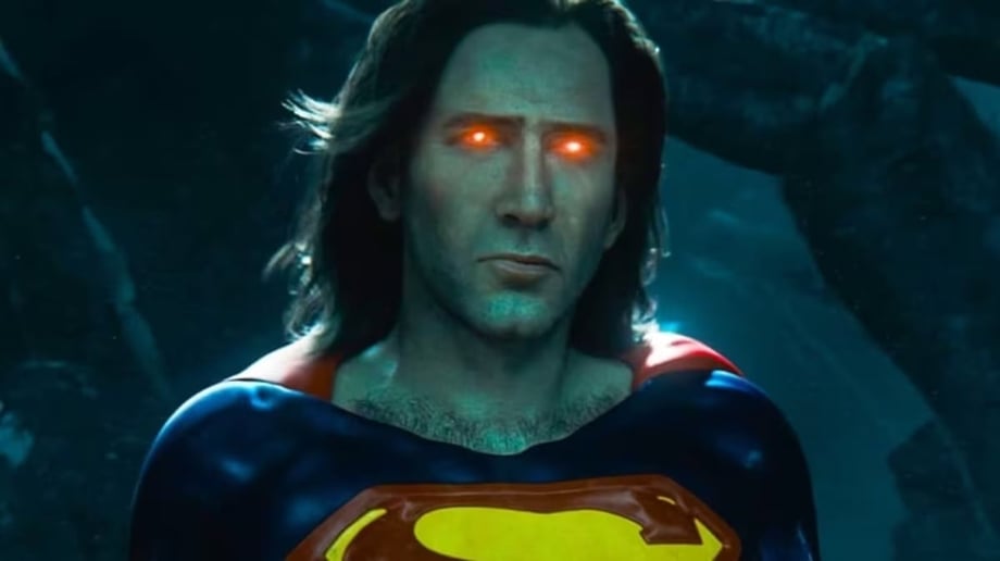 THE FLASH: Nicolas Cage Talks More About His Superman Cameo: "It Doesn't Look Like It Has A Heartbeat"