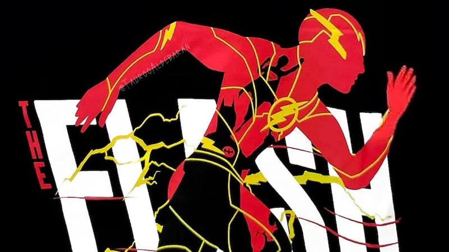 THE FLASH Promo Art Highlights Batman And Supergirl's Roles, Teasing "A Half Charged Solar Powered Alien"