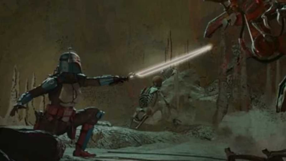 THE MANDALORIAN Concept Art And Spoiler Stills Released From "The Mines Of Mandalore"