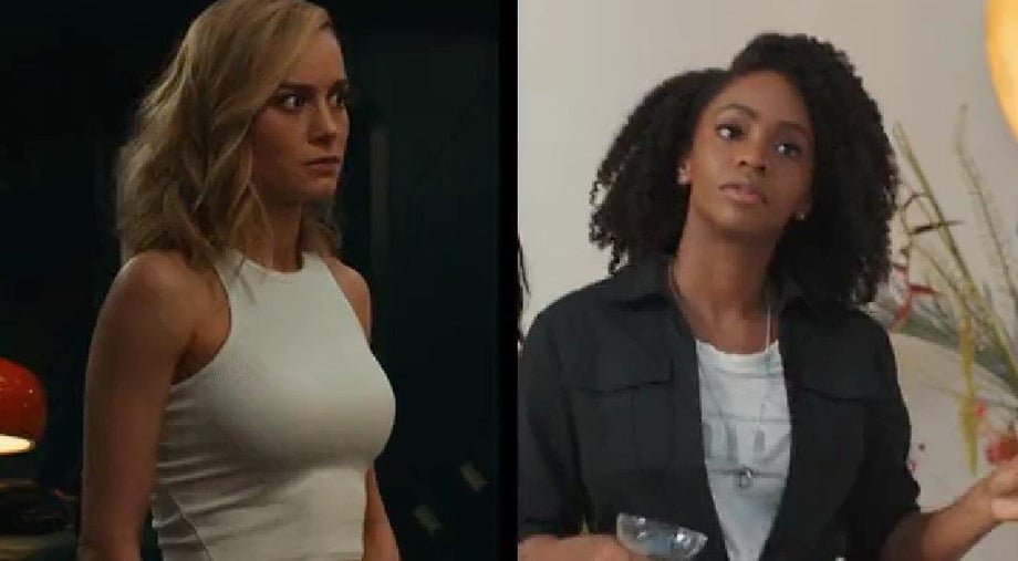 THE MARVELS: Carol Danvers And "Lieutenant Trouble" Have An Awkward Reunion In New Clip