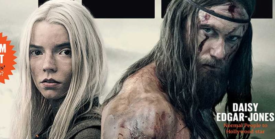 THE NORTHMAN: Alexander Skarsgård And Anya Taylor-Joy Are Ready For War On New Total Film Covers