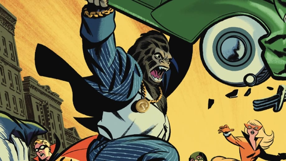 The People vs. Gorilla Grodd Set Videos Reveal HD Look At DCU's Grodd Performing An A Capella Number