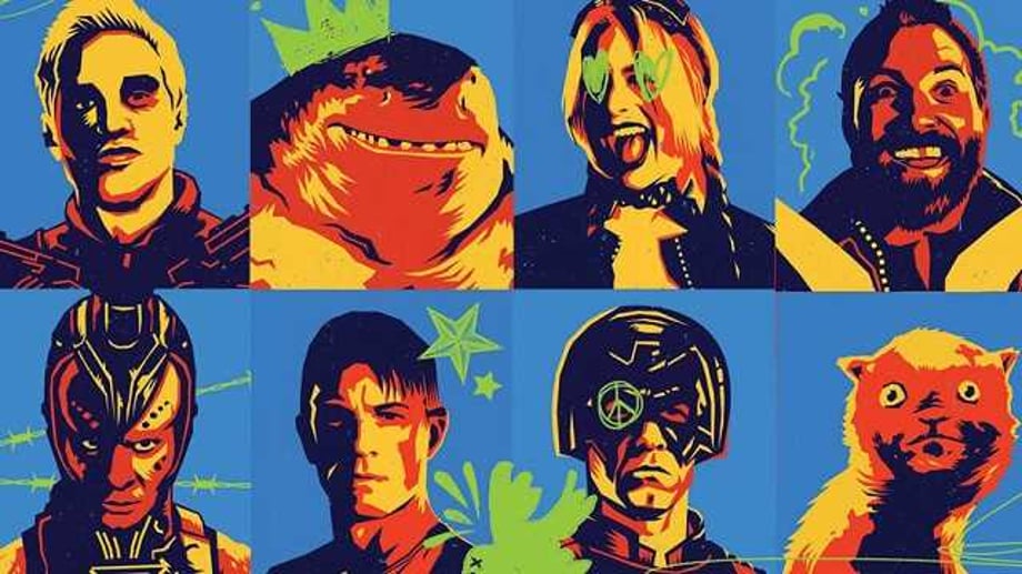 THE SUICIDE SQUAD Promo Posters Offer A Clear Look At "Starro The Conqueror" And Task Force X