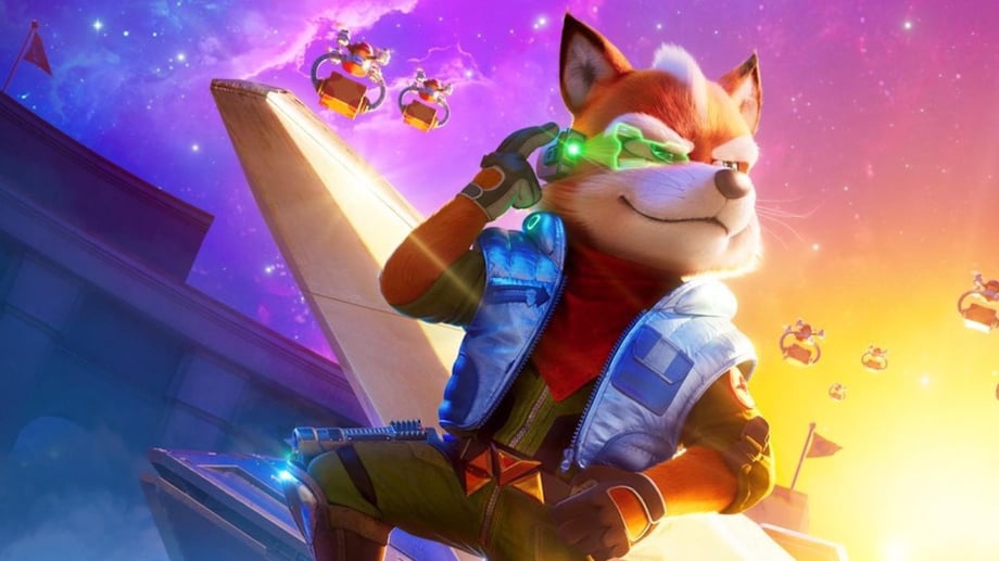 THE SUPER MARIO GALAXY MOVIE Poster Reveals First Look At STAR FOX Lead Fox McCloud's Animated Debut