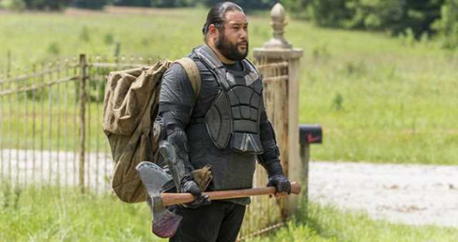 THE WALKING DEAD: Gerry Actor Cooper Andrews Reveals How He Became So Proficient With An Axe