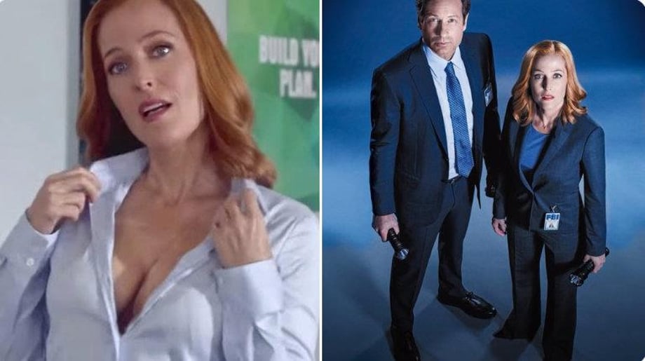 THE X-FILES Star Gillian Anderson Didn't Have Enough "Sex Appeal" For Studio Execs