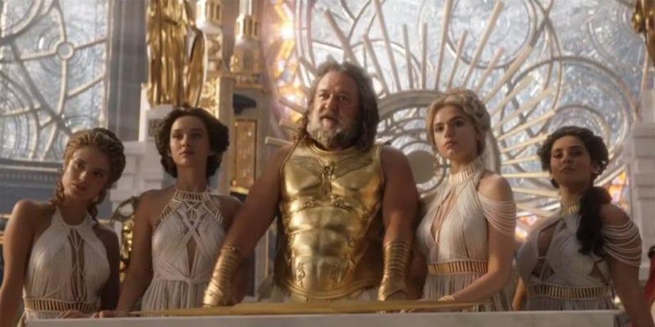 Thor: Love and Thunder Deleted Scene Shows Zeus Eating Ice Cream